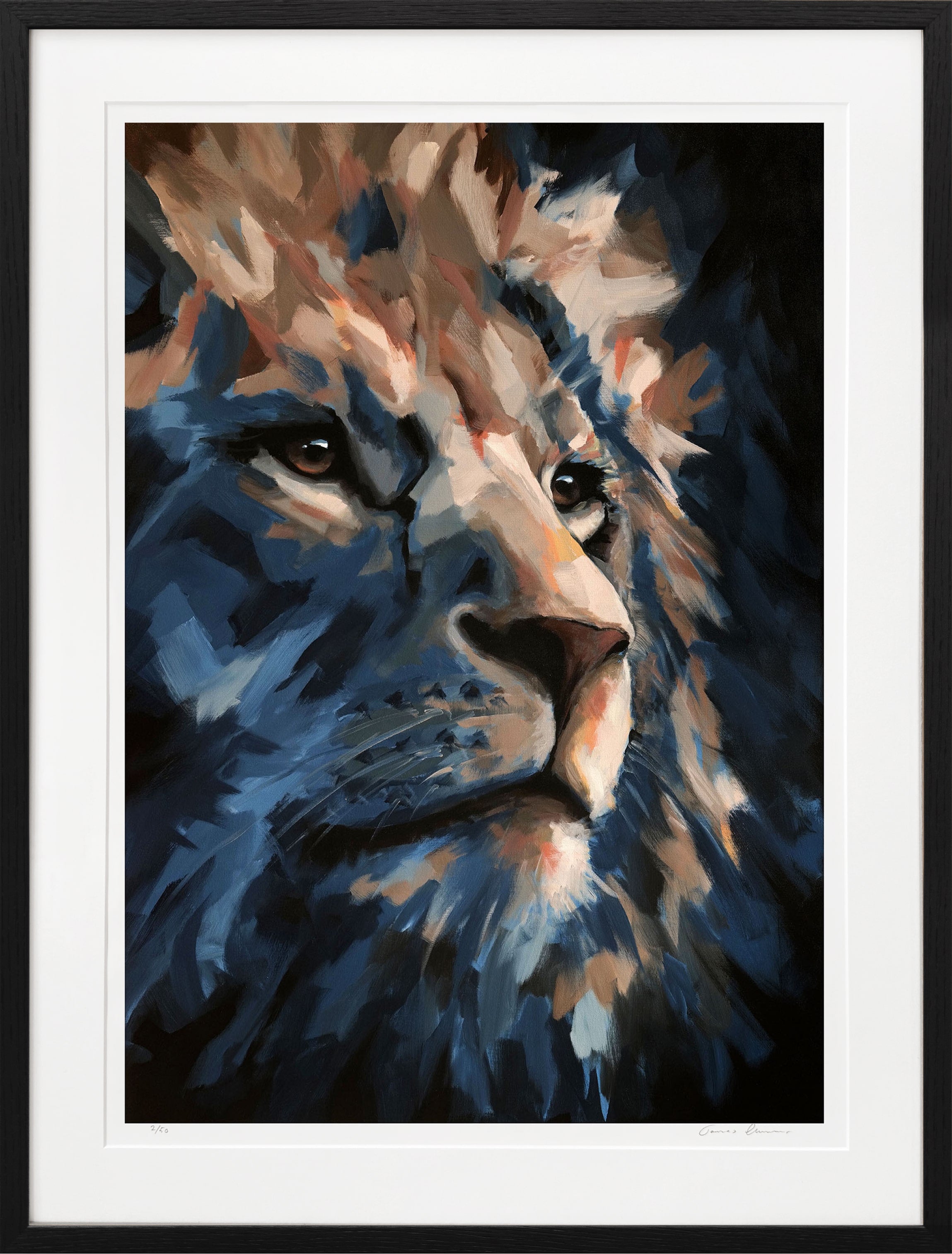 Lion No.2107 - Fine Art Print