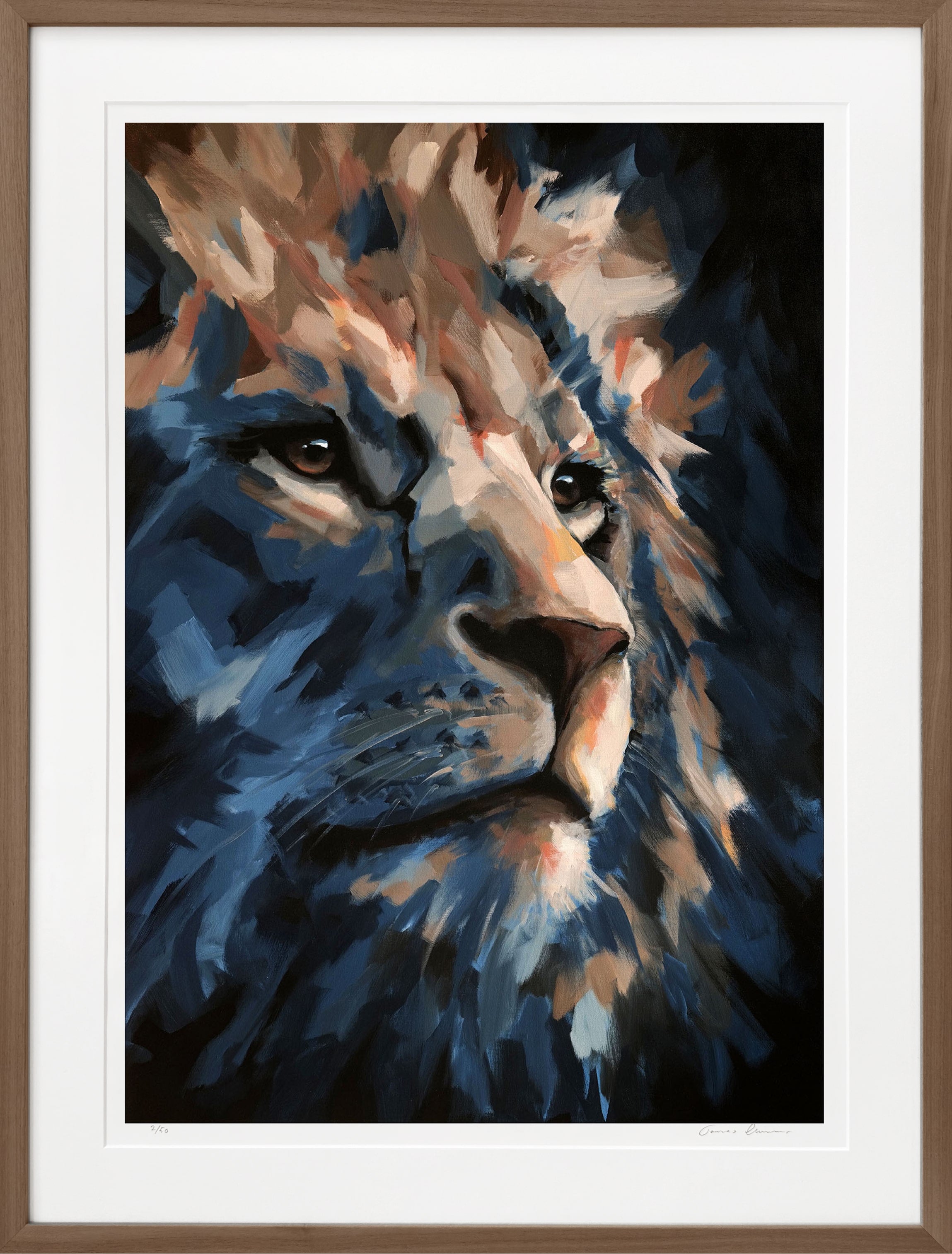 Lion No.2107 - Fine Art Print